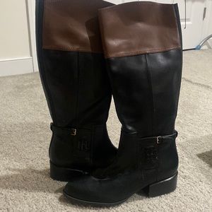 Tommy Hilfiger 2-Toned Riding Boots sz 11